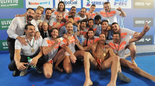Pallanuoto, Pro Recco Campione d'Italia