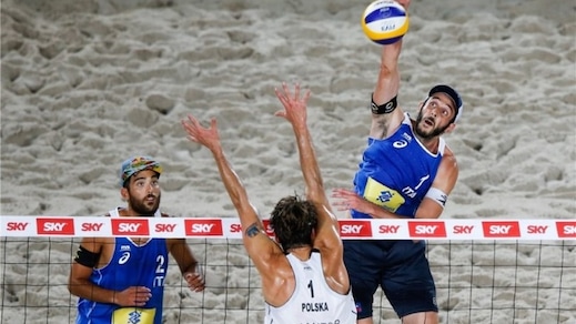 Beach Volley: a Rio Lupo-Nicolai sconfitti dai polacchi Losiak-Kantor