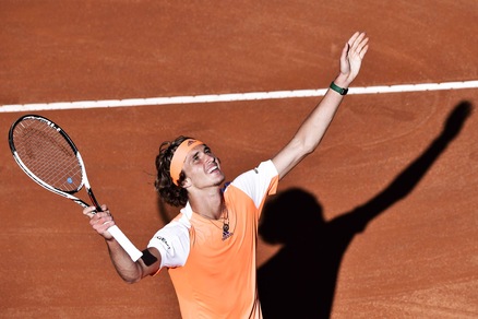 Internazionali d'Italia: Djokovic ko, il torneo va a Zverev