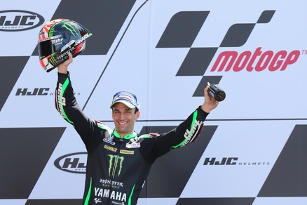 MotoGp Le Mans, Zarco: «Primo podio in casa, è fantastico»