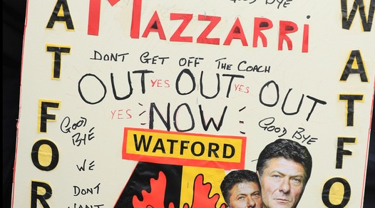 Watford, i tifosi salutano Mazzarri in modo polemico