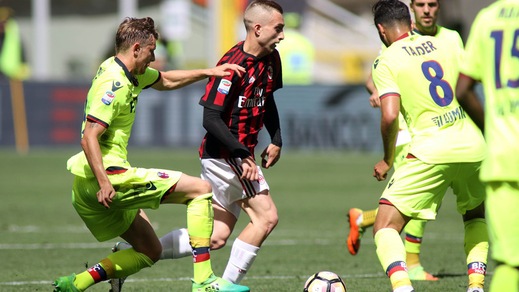 Serie A Milan-Bologna 3-0, il tabellino