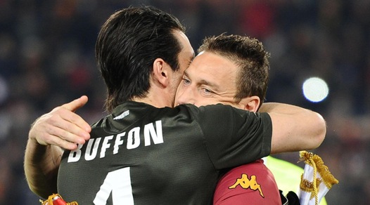 Buffon: «Totti? Parando alcuni suoi gol avrei rovinato dei capolavori»
