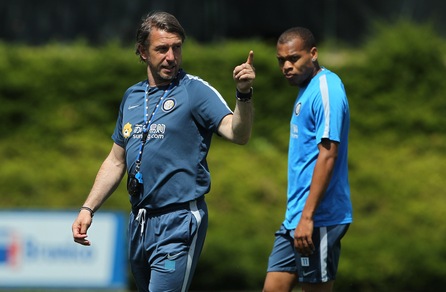 Inter, ultimi allenamenti con Vecchi aspettando il nuovo allenatore