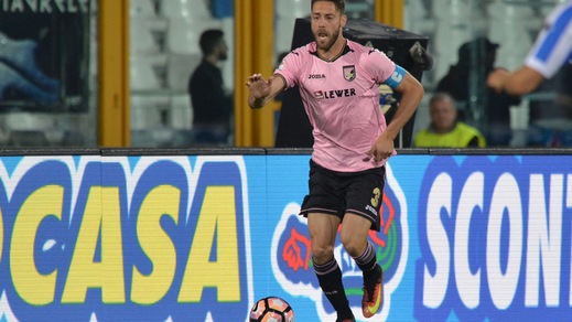 Serie A Palermo, lavoro differenziato per Rispoli