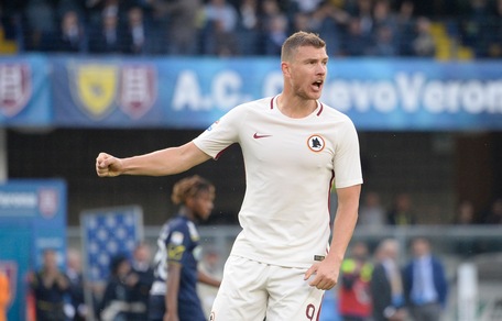 Roma, Dzeko: «Mi piacerebbe lavorare con Mourinho. Sarò di nuovo papà»