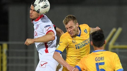 Serie B, Frosinone avanti a 1,85 nel ritorno con il Carpi