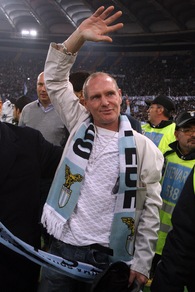 Gascoigne, ritorno in campo con gol per l'ex Lazio