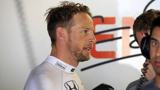 F1 McLaren, Button penalizzato di 15 posti in griglia