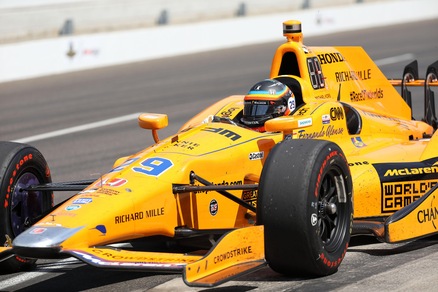 Indy 500, Alonso quinto nell'ultima sessione di prove