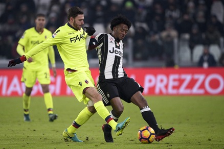 Diretta Bologna-Juventus, formazioni ufficiali tempo reale ore 18