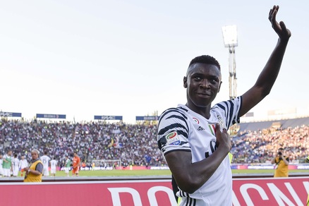 Kean primo in Europa: «Un sogno segnare per la Juve. Lo dedico a mia madre»