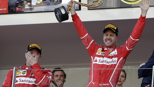 F1 Ferrari, Vettel: «Vittoria incredibile, grazie al team»