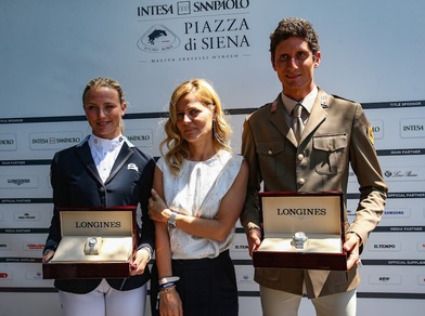 Ekberg e Zorzi in passerella