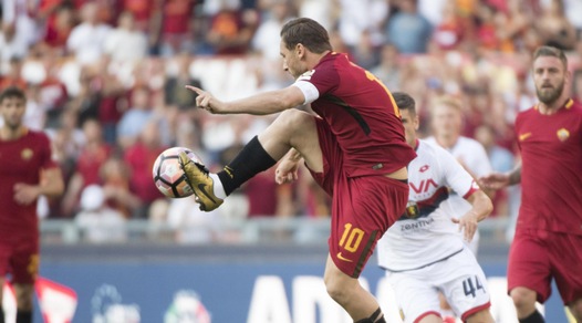 Serie A Roma-Genoa 3-2, il tabellino