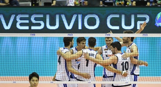 Volley: L'Italia batte anche il Giappone e vince la Vesuvio Cup