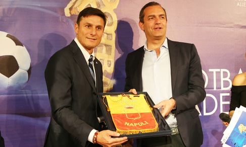 Inter, Javier Zanetti vince il premio Football Leader 2017