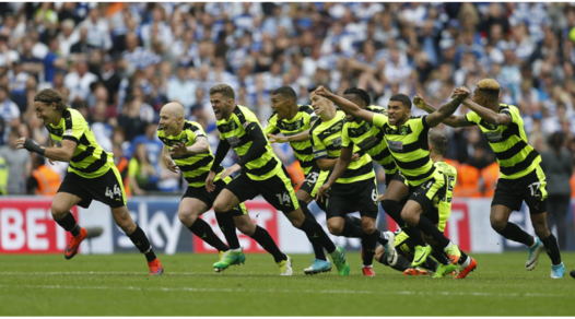 Stam, playoff amaro: Reading ko ai rigori, in Premier va l'Huddersfield