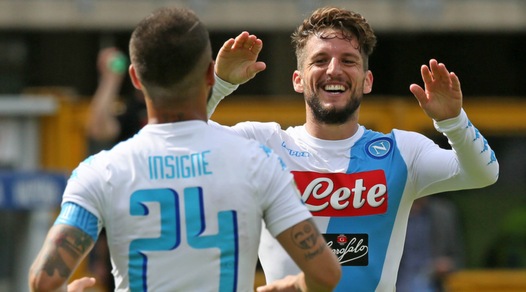 «Insigne e Mertens i migliori giocatori della Serie A»