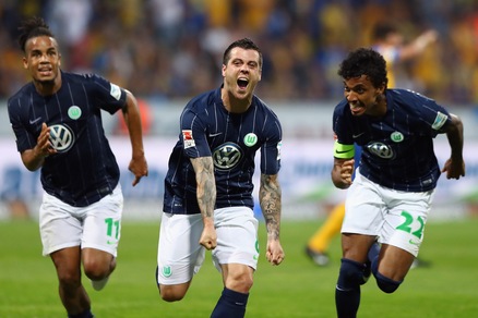 Braunschweig-Wolfsburg 0-1, Mario Gomez resta in Bundesliga