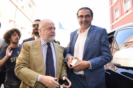Premio Bearzot a Sarri: «A Napoli un lavoro da finire». De Laurentiis: «Avanti insieme»