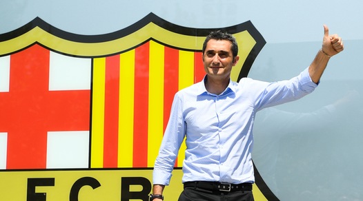 Barcellona, al Camp Nou è arrivato Valverde