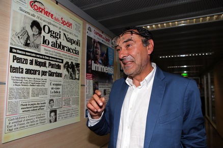 Napoli, Sarri: «Insigne mondiale. Juve? Presto chi fa più gol...»