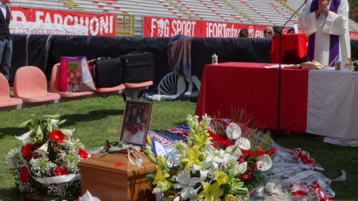 Serie B - Perugia, al Curi l'addio al tifoso Fabio