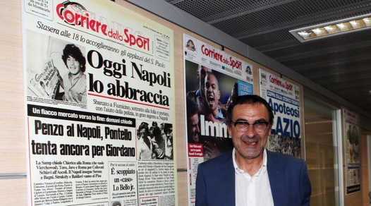 Sarri al Corriere dello Sport-Stadio: forum in redazione