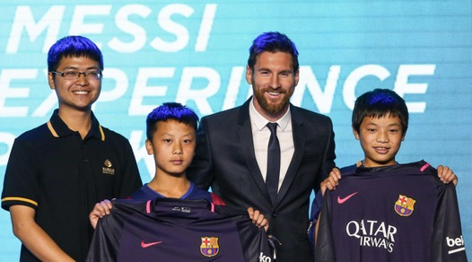 Una "Pulce" a Pechino: ecco il "Messi Experience Park"