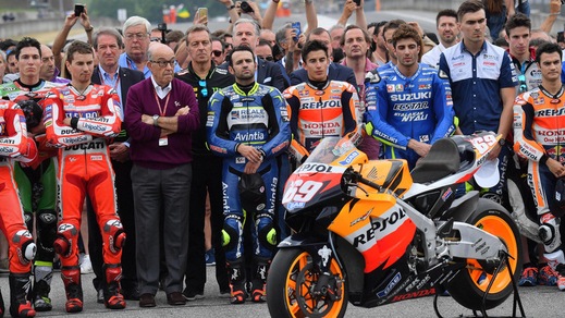 Mugello, 69 secondi di silenzio per ricordare Nicky Hayden