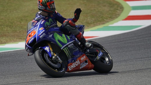 MotoGp Yamaha, Vinales: «Dovizioso era troppo veloce»