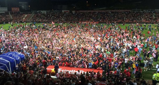 Spagna, festa Girona: promosso in Liga per la prima volta