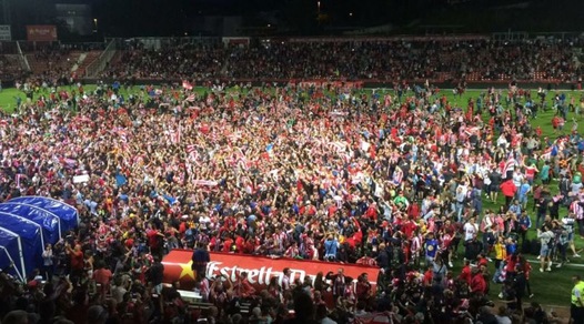 Spagna, festa Girona: promosso in Liga per la prima volta