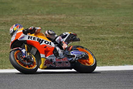 MotoGp Honda, Pedrosa: «Poco grip al Mugello»