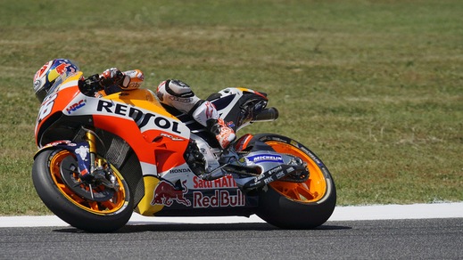 MotoGp Honda, Pedrosa: «Poco grip al Mugello»