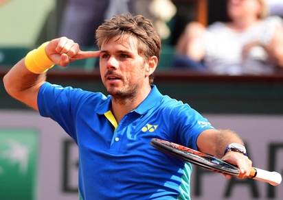 Roland Garros, Wawrinka vola ai quarti: Monfils ko