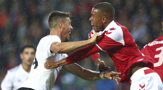 Amichevoli, Danimarca-Germania 1-1: errore di Rüdiger sul gol di Eriksen