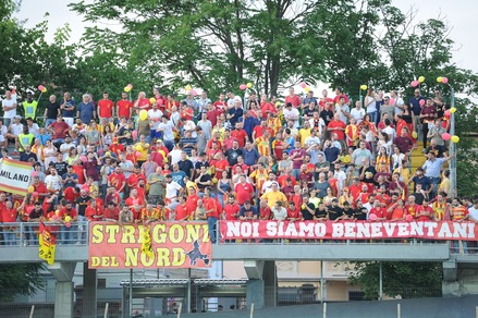 Benevento sogna la serie A: città impazzita