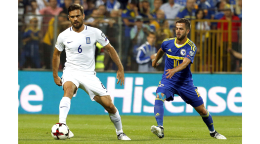 Mondiali 2018: Bosnia-Grecia 0-0, le immagini della sfida Dzeko-Manolas