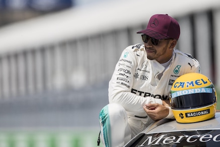 F1 Gp Canada: Hamilton, la pole position vale il casco originale di Ayrton Senna