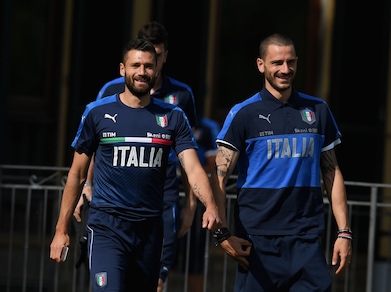Italia, niente Bonucci: gioca Barzagli