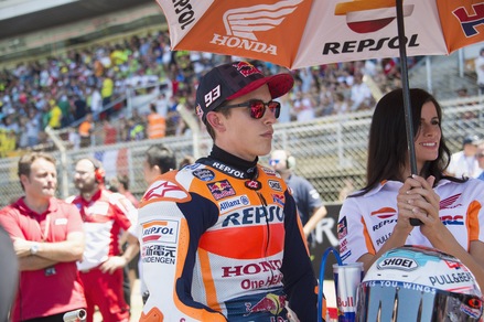 MotoGp: Marquez 1° nei test a Barcellona, Rossi 10°