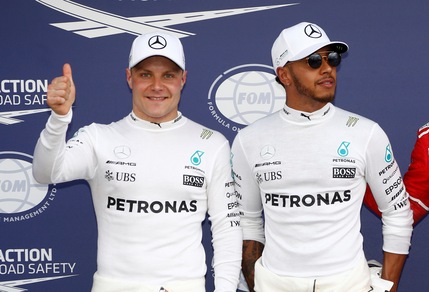 F1, Hamilton: «Bottas mi aiuta, è diverso da Rosberg»