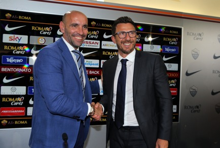 Di Francesco, la prima conferenza stampa da allenatore della Roma