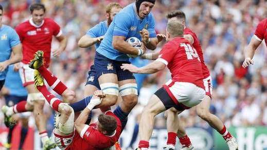 Azzurri, notte figiana Minto capitano