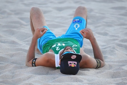 Beach Volley:  Lupo-Nicolai ko con gli spagnoli Herrera-Gavira