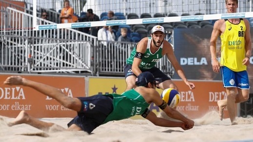 Beach Volley: Lupo-Nicolai in semifinale all'Aia