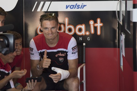 SBK Ducati, Davies: «Obiettivo correre a Laguna Seca»