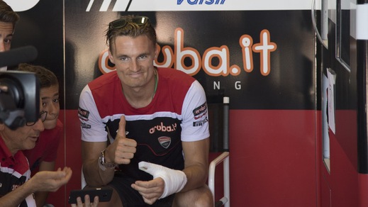 SBK Ducati, Davies: «Obiettivo correre a Laguna Seca»